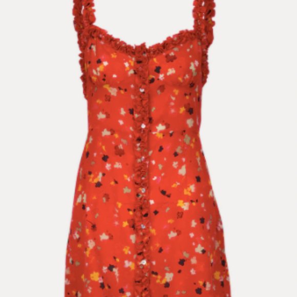 Realisation Par Dresses & Skirts - REALISATION PAR THE JULIA in Rouge Fleur BRAND NEW